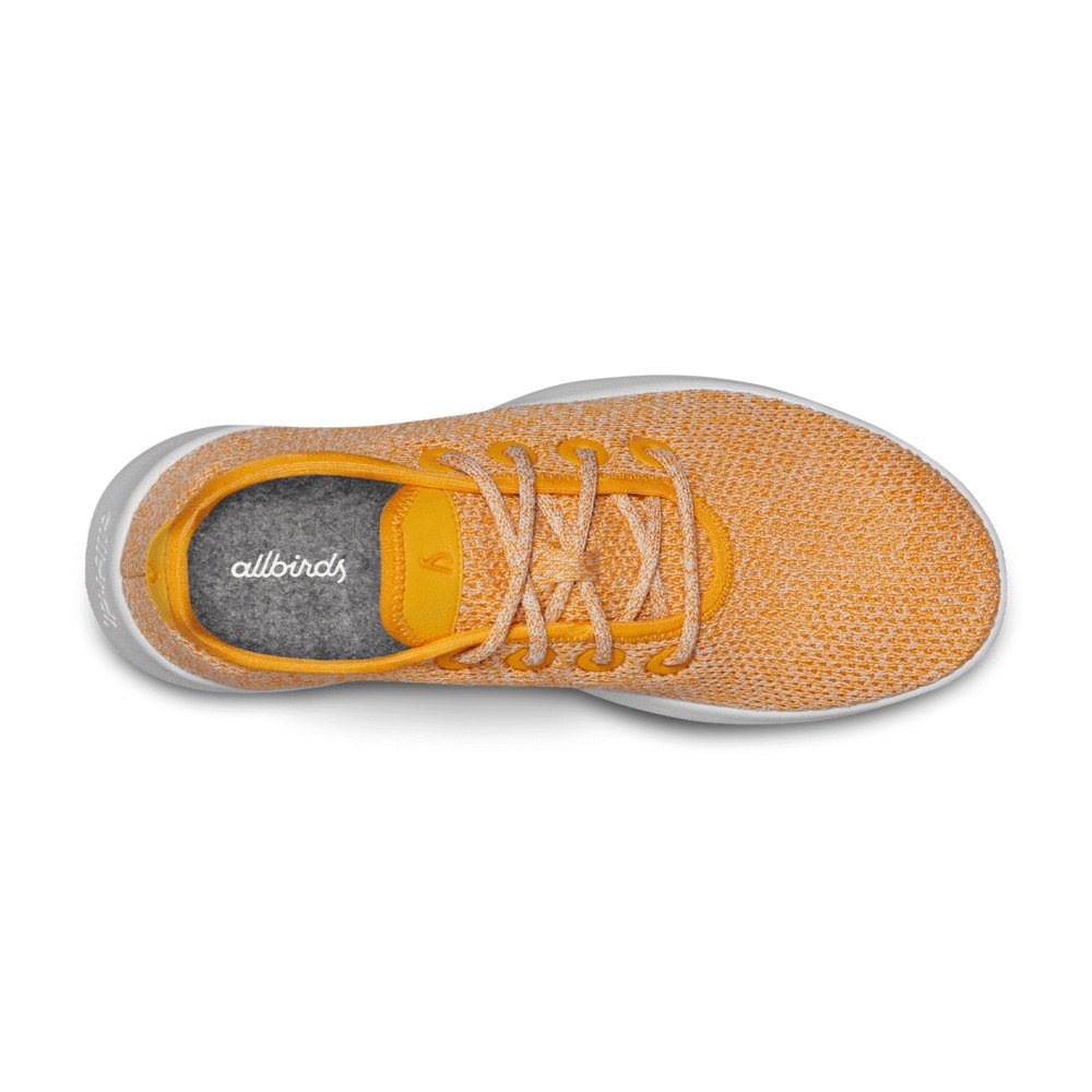 Allbirds Men\'s Sneakers Yellow - Tree Runners - 03126WSKJ